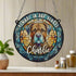 Boxer Brindle Memorial Stained Glass Effect Suncatcher